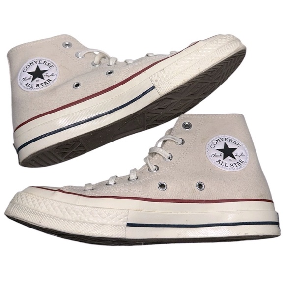 Converse Chuck Taylor All Star Men’s 6 70 Hi Parchment Neutral Sneakers 162053C - Picture 9 of 11